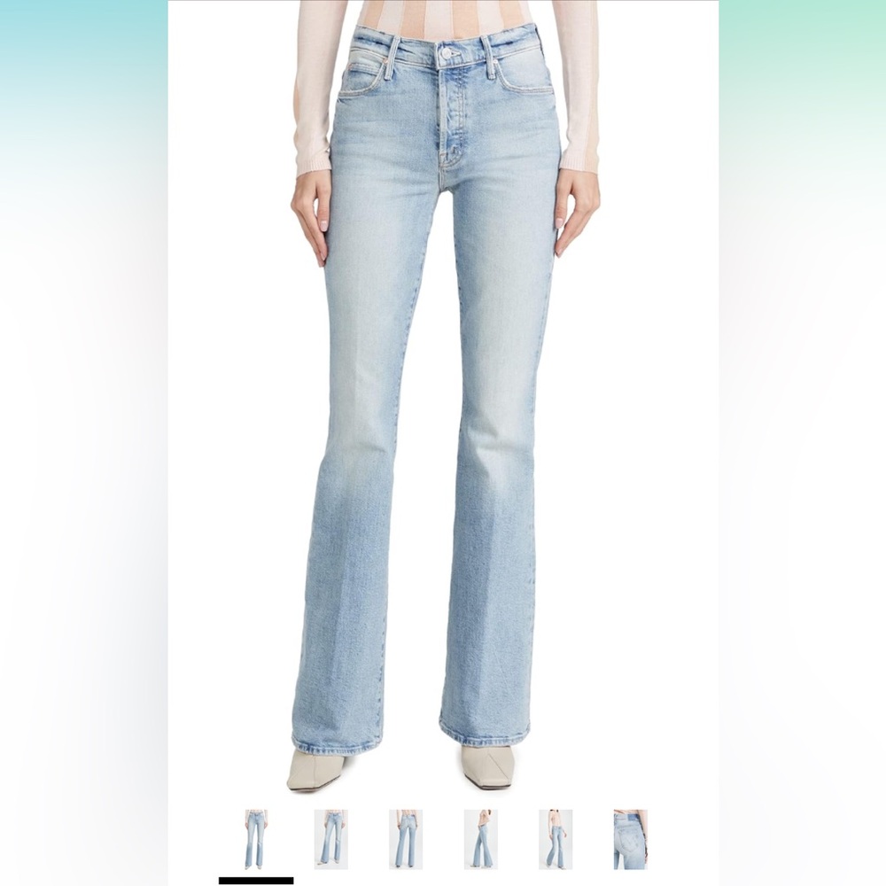 Mother Jeans The Stunner Cruiser in Bless You, Size 26